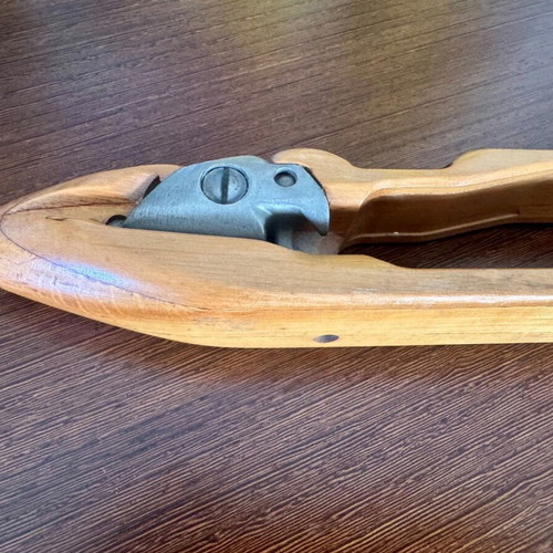 Vintage Loom Shuttle Pen Holder New Wooden Office Accessory