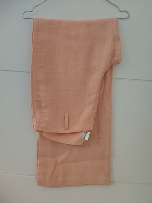 Linen pants 4XL new, orange color