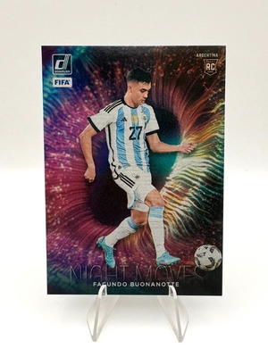 2023-24 Panini Select FIFA Facundo Buonanotte RC Night Moves κάρτα καινούργια