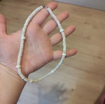 Handmade summer necklace used