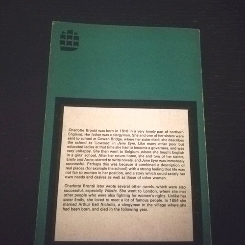 Jane Ayre book by Charlotte Bronte used, English language