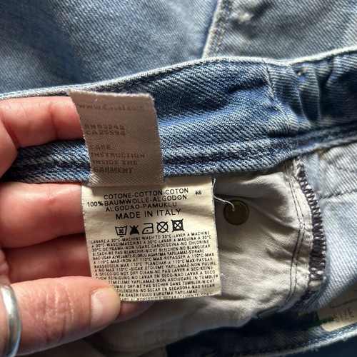 Diesel women's bermuda shorts used, size S, blue
