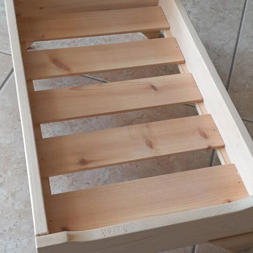 Handmade wooden bed new without chemical varnishes