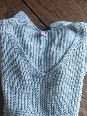 Regalinas knitted dress like new, gray, size S
