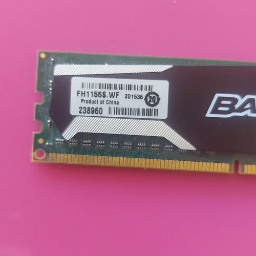 Crucial Ballistix Sport DDR3 4GB memory like new