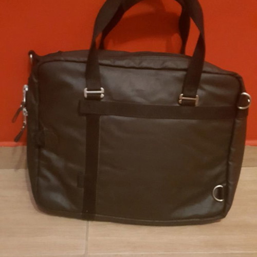 QWENSTION office bag new, leather, waterproof with compartments