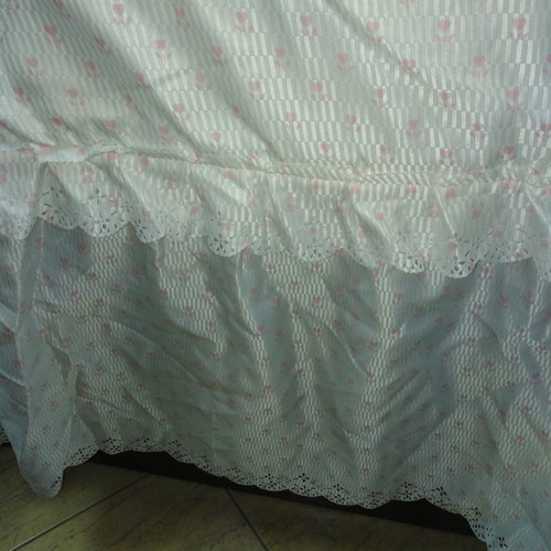 Double Spanish quilt polyester and viscose with inner lining