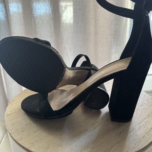 Makis Kotris sandals size 37 like new, black platform