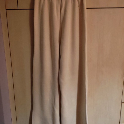 Knitted cream pants new, size M 38 10