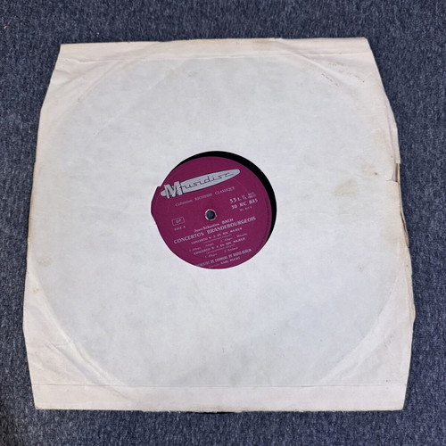 Jean-Sébastien Bach Concertos Brandebourgeois vinyl used, classical