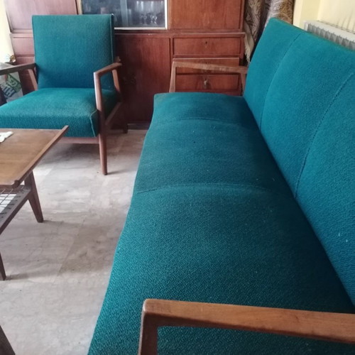 Danish sofa used three-seater
