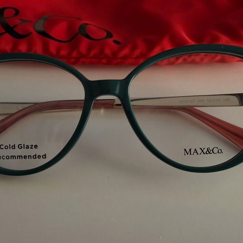 Max & Co plastic eyeglasses new green