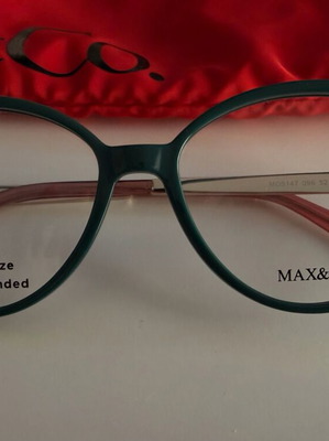 Max & Co plastic eyeglasses new green