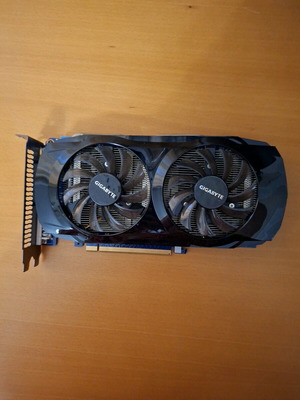 NVIDIA GeForce GTX 460 graphics card DDR5 1 GB like new with mini HDMI