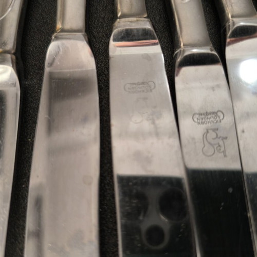 Carl Eickhorn Solingen Rostfrei butter knives, set of 6