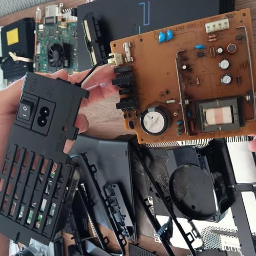 PS2 Fat parts used, motherboard, power supply, remote control board