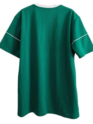 Adidas men's sports shirt Large green like new