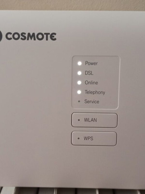Router Cosmote της ZTE Speedport Entry 2I σαν καινούργιο με τα παρελκόμενα του