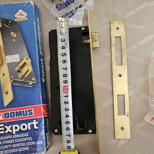 Domus Export Mortise Lock 45mm for Wooden Door New