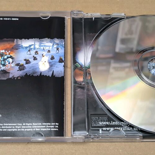 Sacrifice Interplay PC CD-ROM like new, Big Box