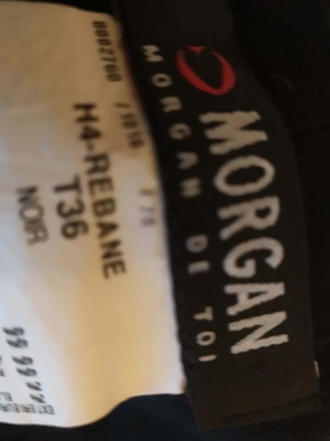 Morgan black skirt like new, size S/36/8