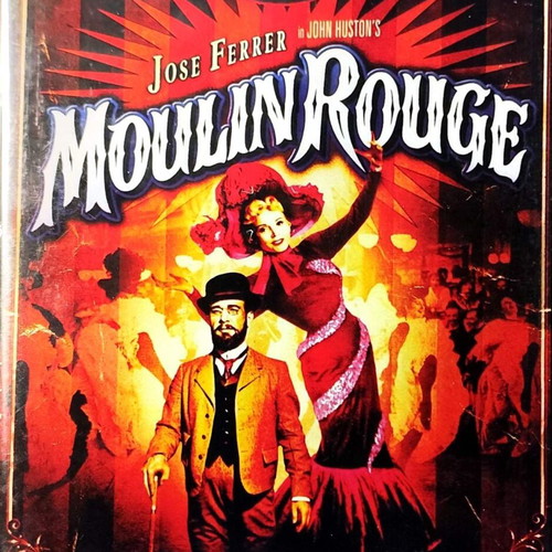 Moulin Rouge DVD used, romantic movie with subtitles