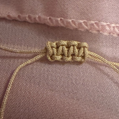 Adjustable bracelet new, blue and gold in gift packaging
