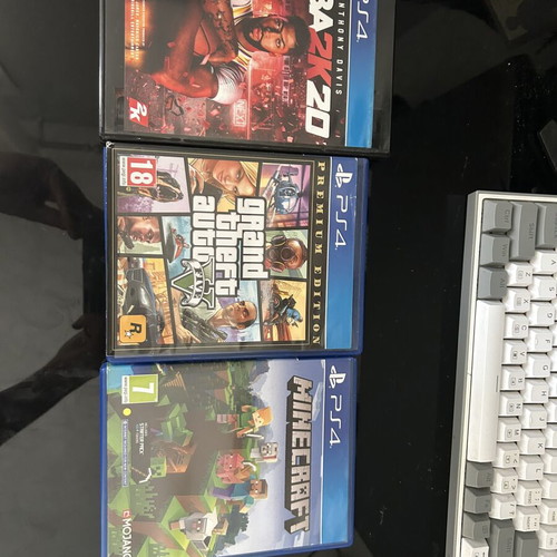 PlayStation 4 Slim 1TB like new with 2 controllers and 6 games