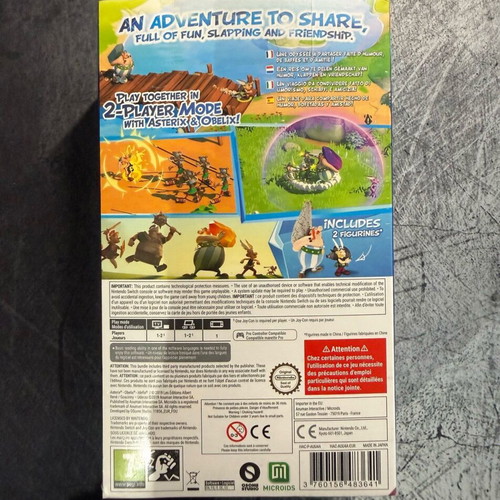 Asterix & Obelix XXL 3 The Crystal Menir Limited Edition Nintendo Switch new sealed