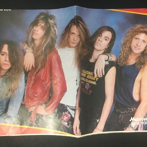 Skid Row Michael J Fox poster used