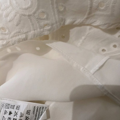 Camila Broderie dress All Saints new, size Large UK12, white