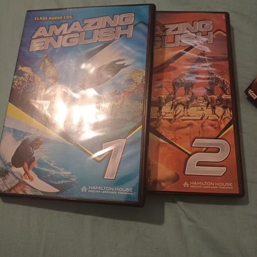 Amazing English DVD like new, complete educational set