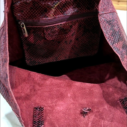 Vintage leather bag new, never worn