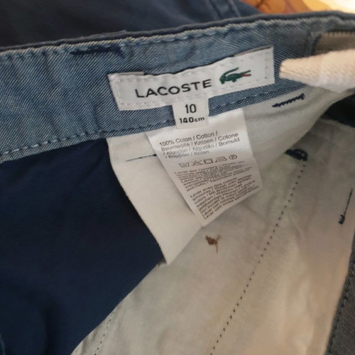 Lacoste σετ παιδικό μεταχειρισμένο, μέγεθος 10, 140cm