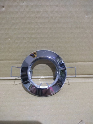 Recessed chrome spot glossy fixed MR16 new