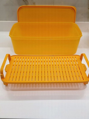 Δοχείο Tupperware 6 λίτρων σαν καινούργιο με σχάρα