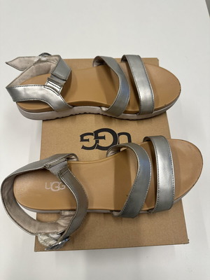Ugg Australia sandals size 37 silver like new