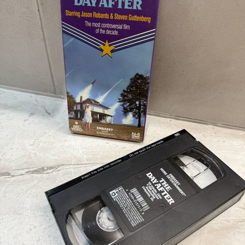 The Day After VHS tape used, no subtitles