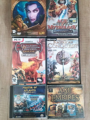 Pc games used, pack of 15