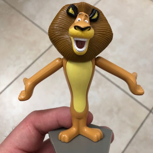 Madagascar Alex the Lion Happy Meal Toys 10 cm used