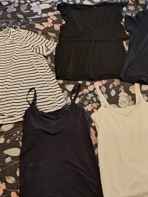 Nursing tops Shein used, pack of 3 and 2 esmara covers