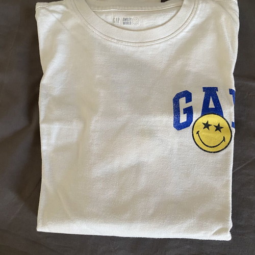 Gap long-sleeve shirt used, white, size XS for 14 years
