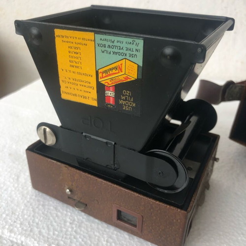 Kodak Beau Brownie camera used