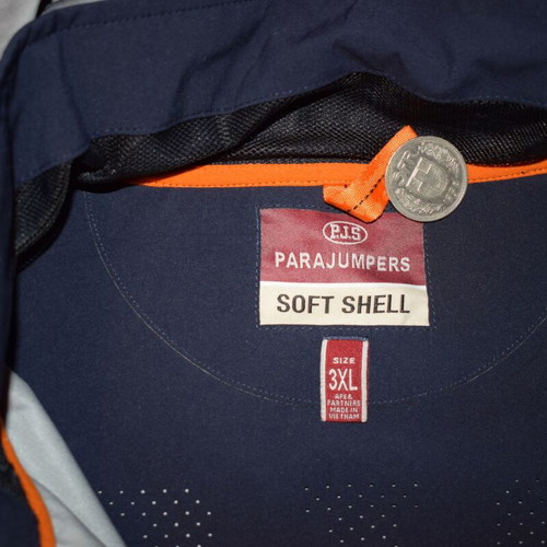 Parajumpers Soft Shell Men Jacket size 3XL like new, blue