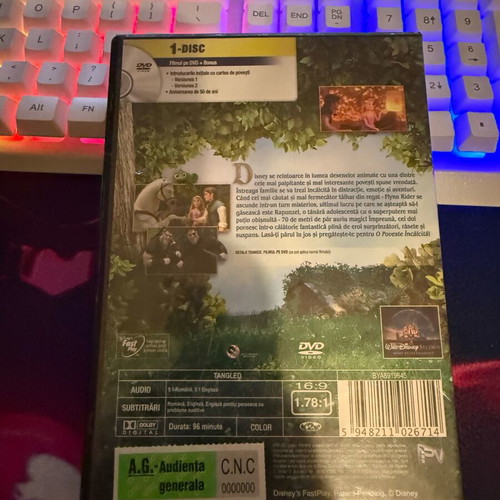 Disney children's movies DVD used, Romanian and English