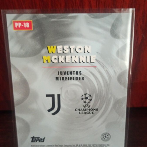 Weston McKennie Power Players card PP-18 like new