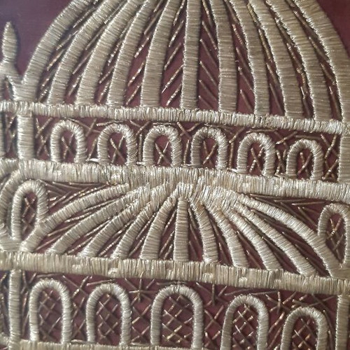 Embroidery frames used, set of 6 pieces