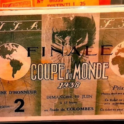 Mundial 1930, '34, '38 Official Replica Tickets New