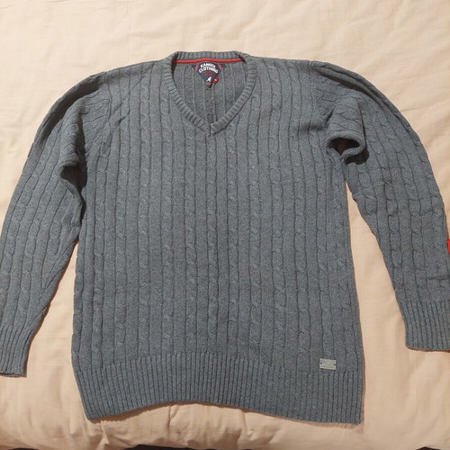 Kangol Men's Sweater Like New, Size S, Gray