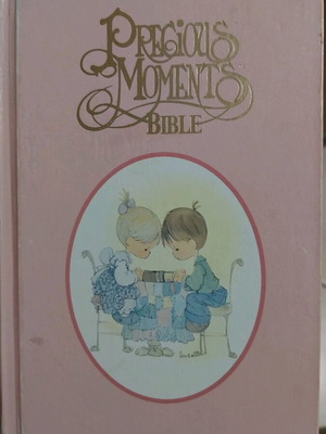 Children's Bible like new, leather-bound, collectible edition